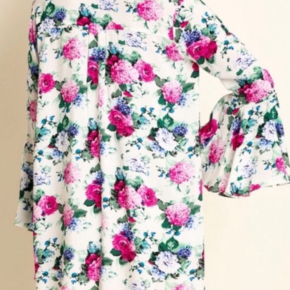 🎀 Host Pick 🎀 Floral Swing Slip Tunic Dress - Picture 4 of 5